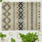 Tribal Mud Cloth 01   Theedoek (Gevouwen)