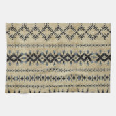 Tribal Mud Cloth 01   Theedoek (Horizontaal)