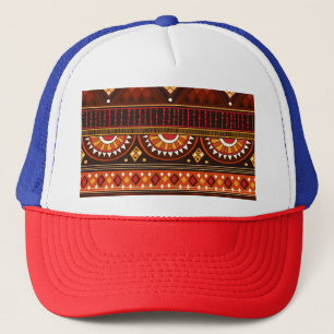 Tribal naadloos ontwerp voor verschillende toepass trucker pet