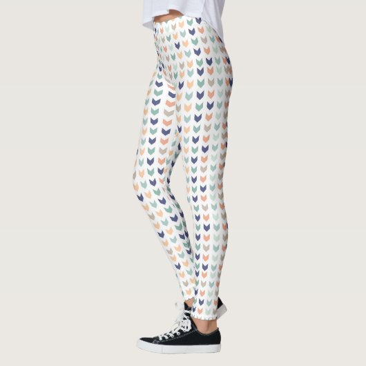 Tribal Native-American Arrow Pattern Leggings (Links)