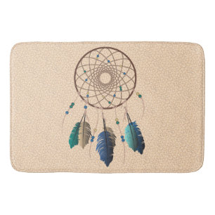 Tribal Native Dream Catcher Badmat