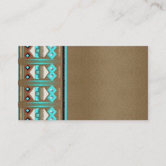 Tribal New Mexico Feather Visitekaartjes (Voorkant)