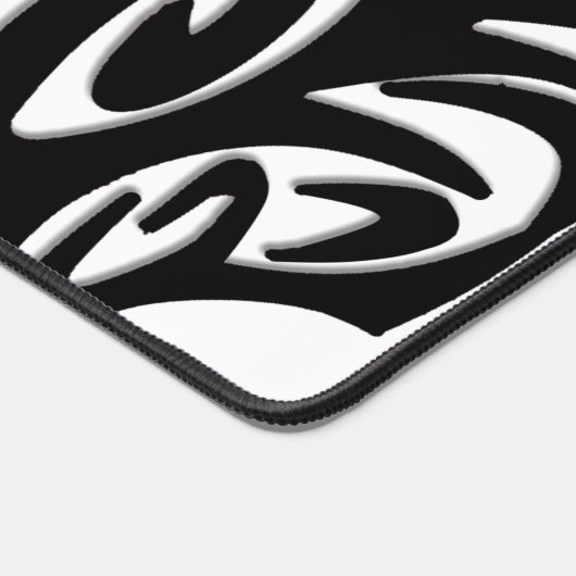 Tribal noir Abstrait (Coin)