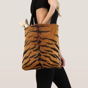 Tribal oerwoud dierenbont Tijger Print Draagtas