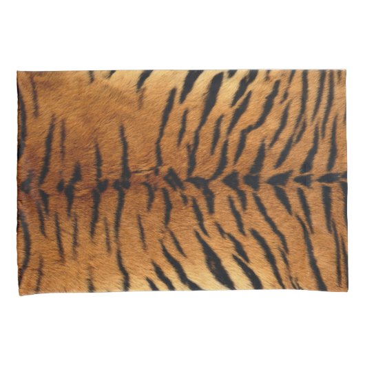 Tribal oerwoud dierenbont Tijger Print Kussensloop (Voorkant-Rechts)