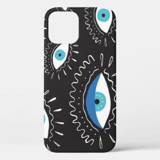 Tribal oogveren Mode iPhone 12 Hoesje