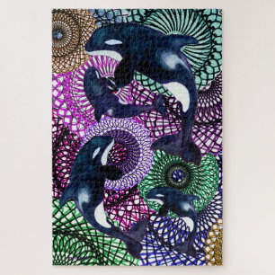 Tribal Orca Legpuzzel