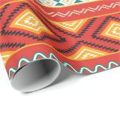 Tribal Patroon Cadeaupapier (Rol Hoek)