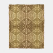 Tribal Patroon Fleece Deken (Voorkant)