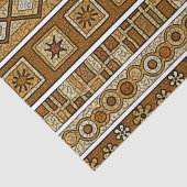 Tribal patroon Tissue Paper Tissuepapier (Detail)