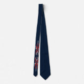 Tribal Pattern Necktie Stropdas (Achterkant)