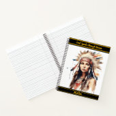 Tribal Patterns Planner: artistieke touch Notitieboek (Binnen)