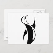 Tribal Penguin Briefkaart (Voorkant / Achterkant)