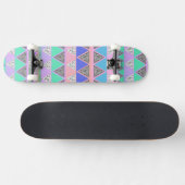 Tribal Print Skateboard (Horz)