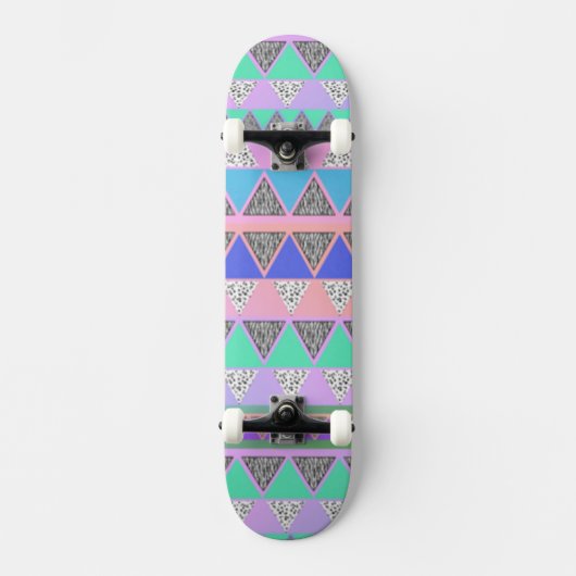 Tribal Print Skateboard (Recto)