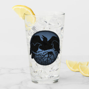 Tribal Raven Glass Native Raven Glass Personalizer Glas