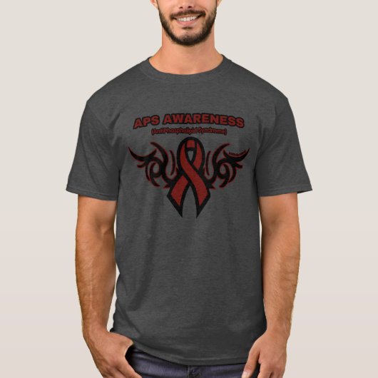 Tribal Ribbon...APS T-shirt (Voorkant)