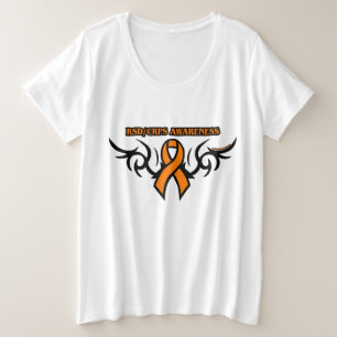 Tribal Ribbon...RSD/CRPS Plus Taille T-shirt