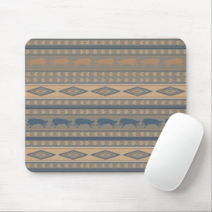 Tribal Running Wolves Pattern Muismat