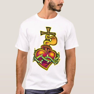 Tribal Sacred Heart T-shirt