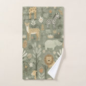 Tribal Safari Jungle ID1260 (Serviette à main)