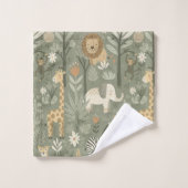 Tribal Safari Jungle ID1260 (Gant de toilette)