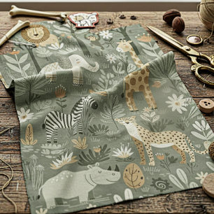 Tribal Safari Jungle ID1260 Stof