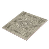 Tribal Sand Mosaic Art Tegeltje (Zijkant)