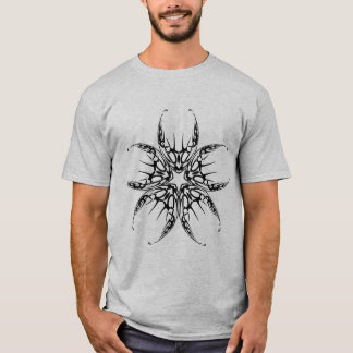 Tribal Scorpion - Bold Black Line Art Design T-shirt