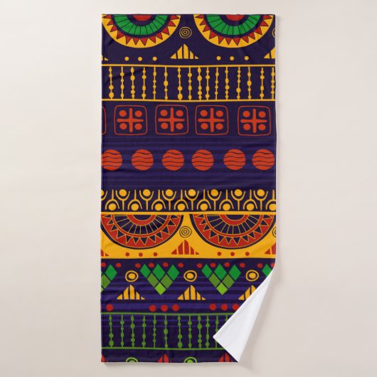 Tribal seamless pattern. (Serviette de bain)
