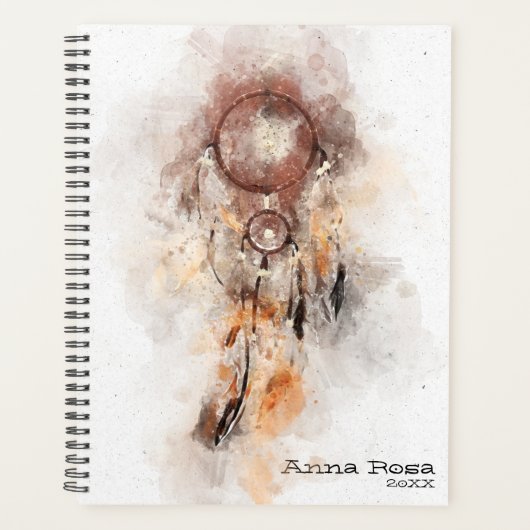 *~* Tribal Shamanic Dream Catcher Sacred Shaman Planner (Voorkant)