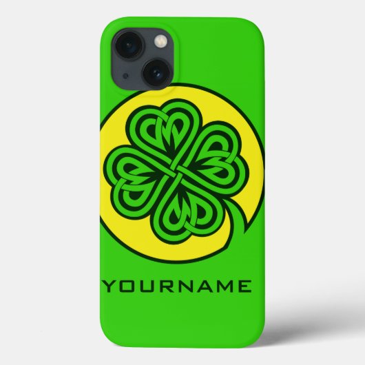 Tribal Shamrock aangepaste hoesjes (Achterkant)