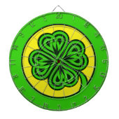 Tribal Shamrock dartboard Dartbord (Voorkant)