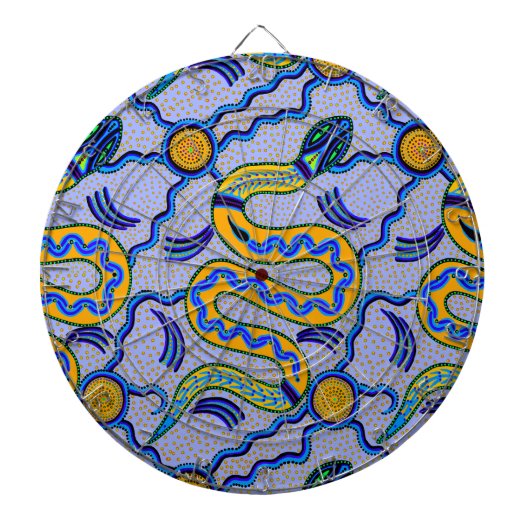 Tribal Snake Dartbord (Voorkant)