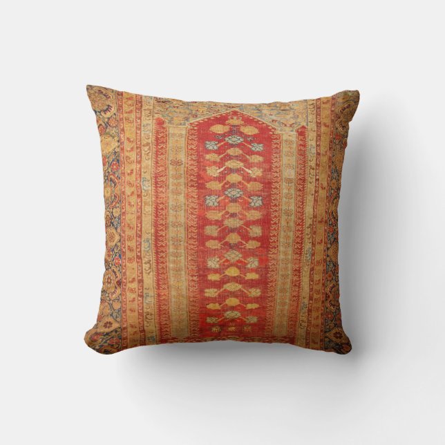 Tribal Southwest Geometric Boho Pattern Decor Kussen (Voorkant)