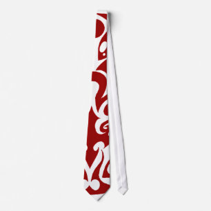 Tribal Stropdas Maroon