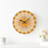 Tribal Sun Wall Clock Grote Klok (Huis)