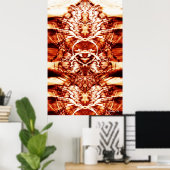 Tribal Suns Poster (Thuiskantoor)