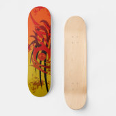 Tribal Sunset - Custom Skateboard (Voorkant)