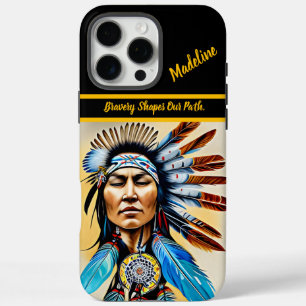 Tribal Symbols: Culturele kunst iPhone 16 Pro Max Hoesje