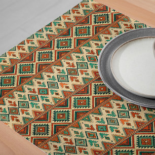 Tribal Table Runner Rich Heritage Motieven Lange Tafelloper