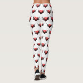 Tribal Tattoo Art Leggings (Achterkant)