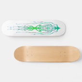 Tribal Tattoo Octopus Squid Skateboard (Horizontaal)