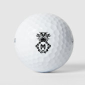 Tribal Texas Horned Lizard Toad Pride Golfballen (Voorkant)