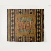 "Tribal Threads: Infuse Your Space with Culture" Wandkleed (Voorkant (horizontaal))