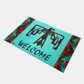 Tribal Thunderbird Welcome Doormat Deurmat (Schuin)