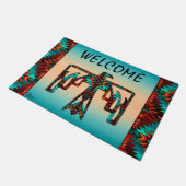 Tribal Thunderbird Welcome Doormat Deurmat (Schuin)