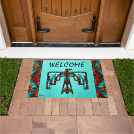 Tribal Thunderbird Welcome Doormat Deurmat