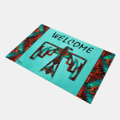 Tribal Thunderbird Welcome Doormat Deurmat (Schuin)