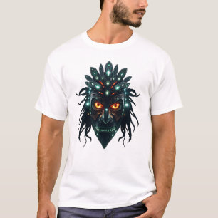 Tribal Time Warp T-shirt - Surrealistisch drijvend